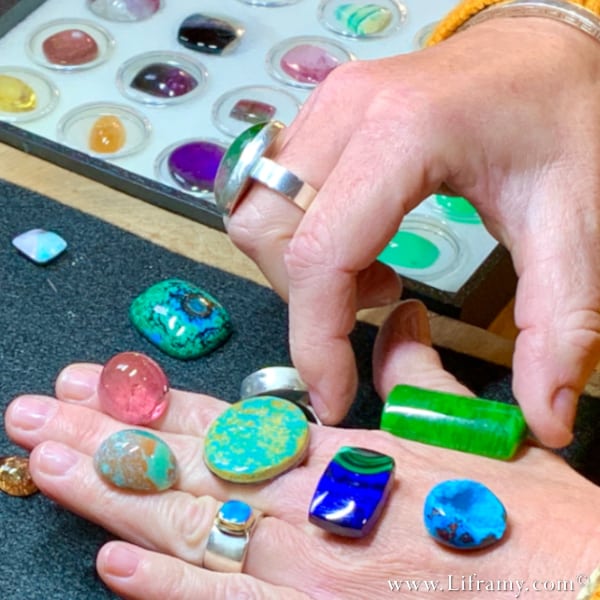 Laframy Jewlery Studio Amy Liframy Whitten Creating hand forged statement jewelry from earths exquisite treasures in a boho style just for you 9 - Gemstones - Statement Jewelry