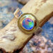 Shop Liframy – Black Opal Rainbow Ring  size 6.25
