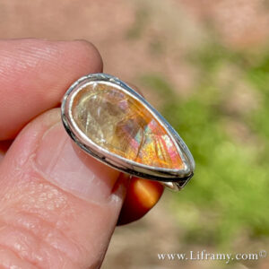 IMG 1472c 300x300 - Shop Liframy - Quartz with Iron Oxide and Rainbow Sterling Ring size 8.5