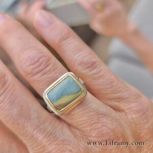d53c633b 79f2 4b62 b43c 67d7f70efb93c 300x300 - Shop Liframy - Picture Jasper Gold and Sterling Beach Ring size 6.5